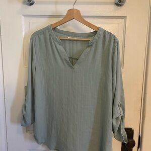 Maurices Soft Sage Blouse
